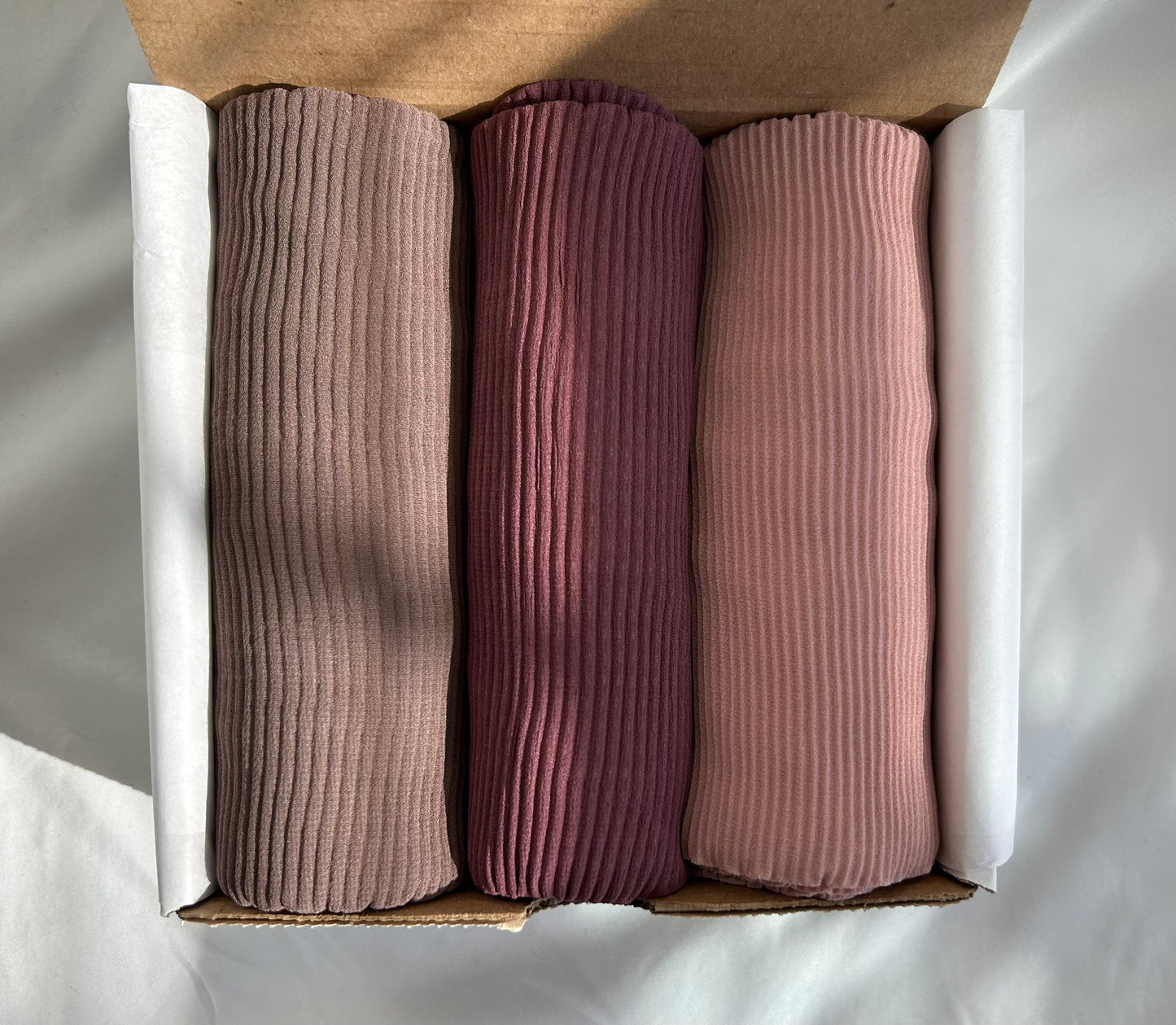 Fall Pleated Hijab box