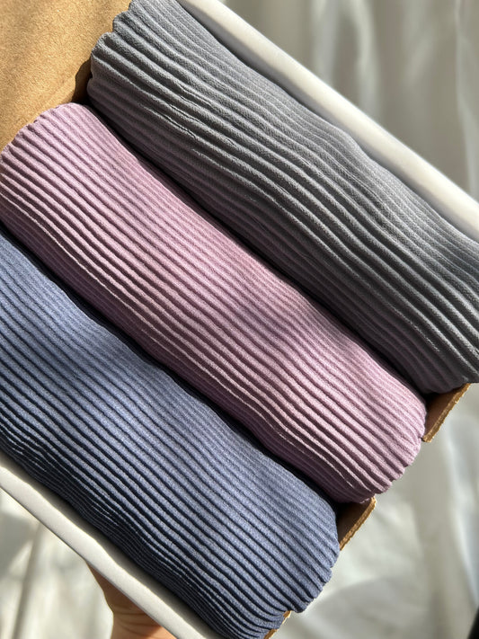 Spring Pleated Hijab box