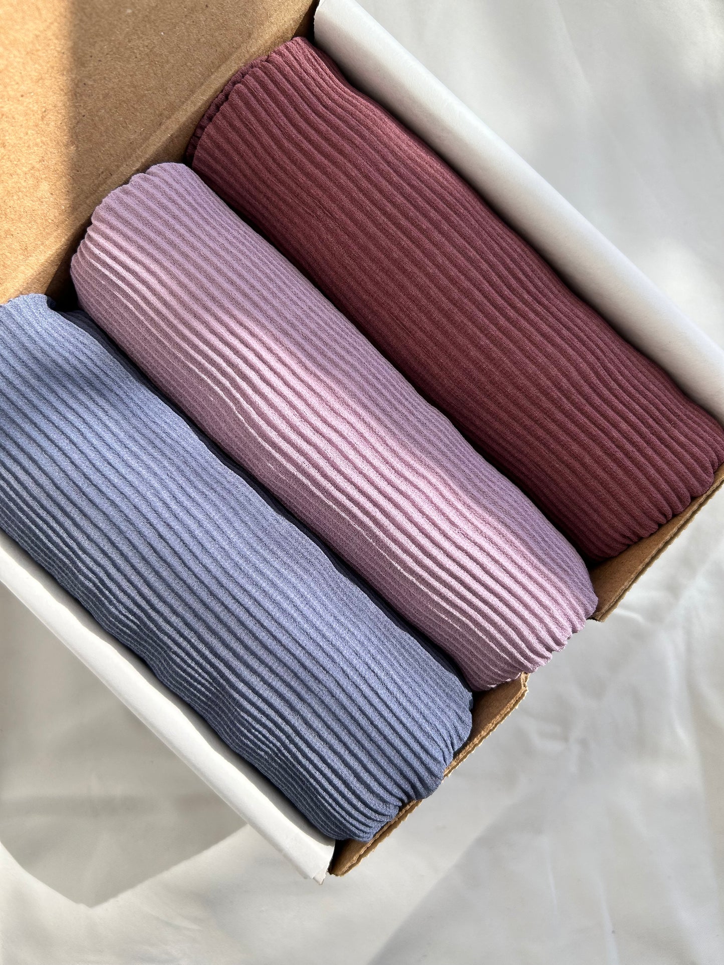 Winter Pleated Hijab box
