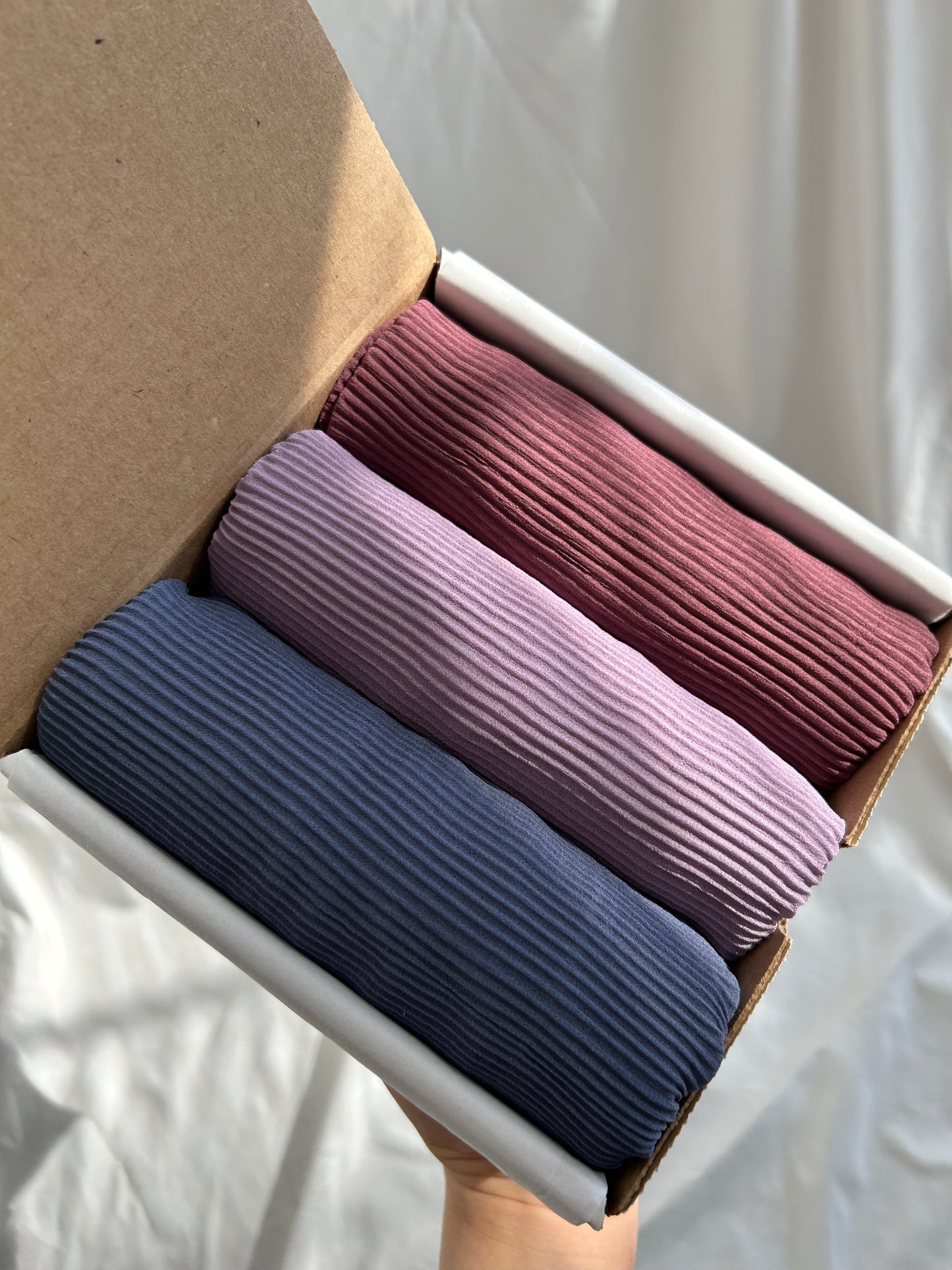 Winter Pleated Hijab box
