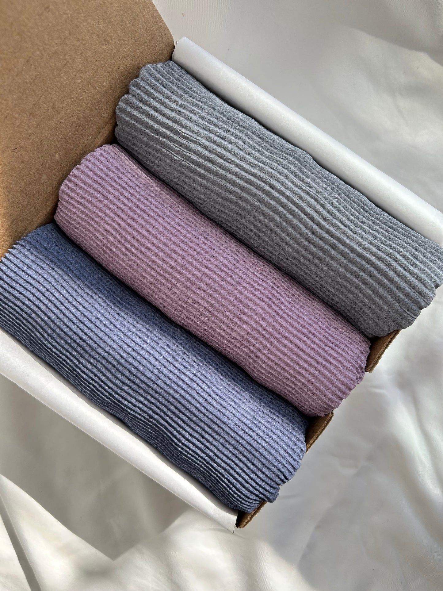 Spring Pleated Hijab box