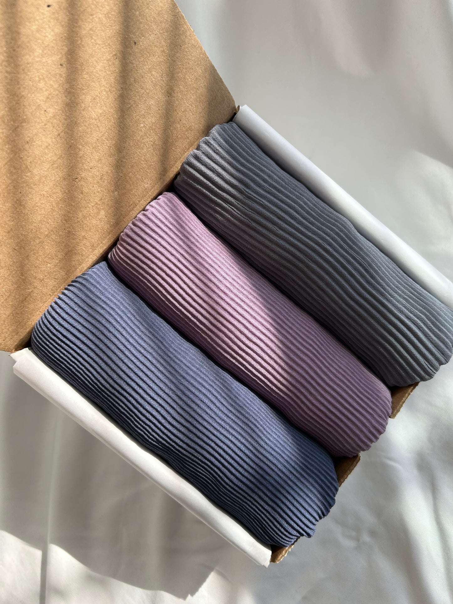 Spring Pleated Hijab box